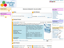 Tablet Screenshot of motleysoft.com